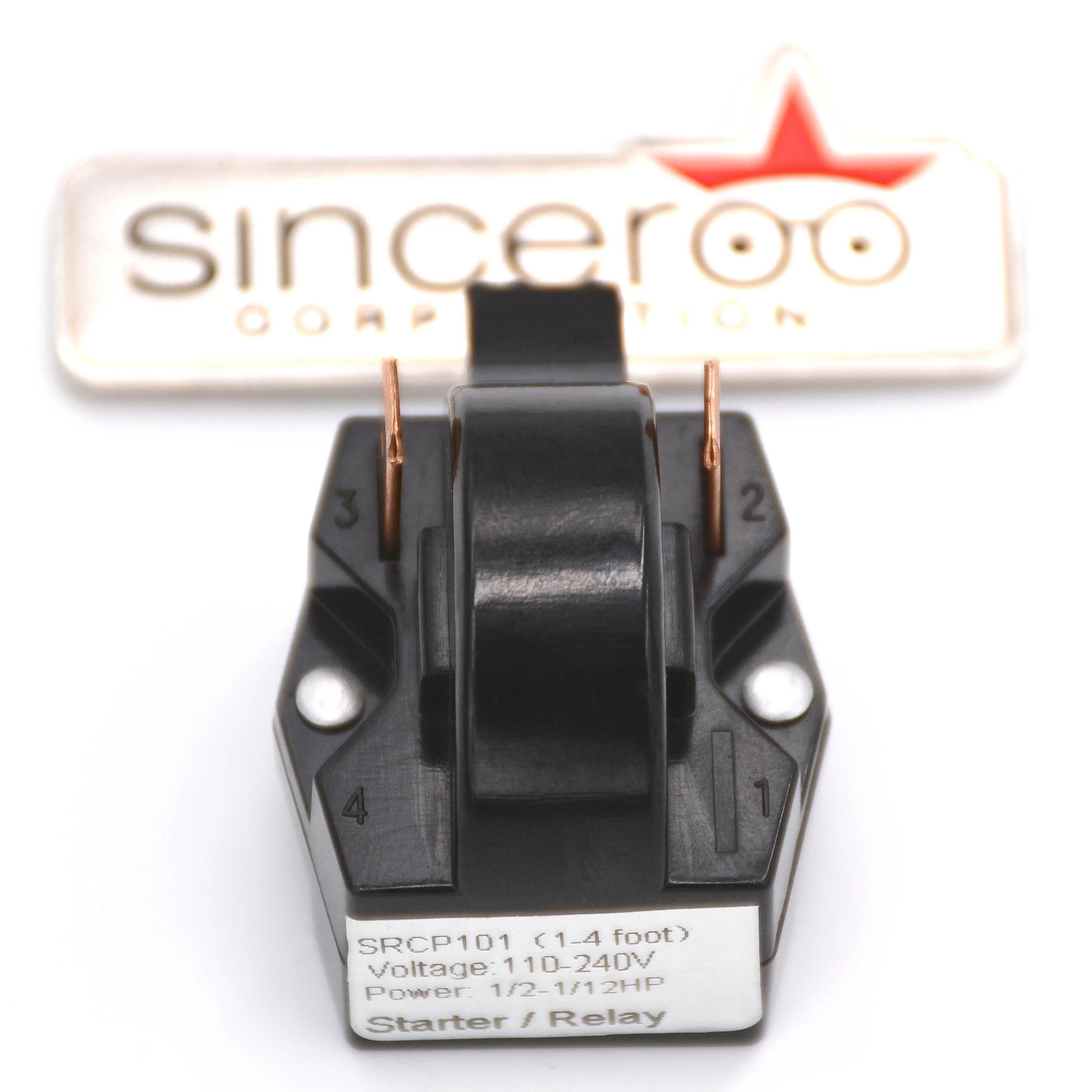 PL9 Start Relay Refrigerator PTC Ohm 3 Pin for Vissani Danby Compressor Solid State Relays