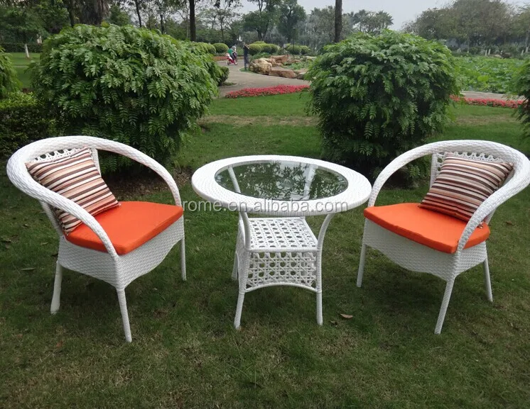 
 Плетеный ротанговый кофейный столик и стул/чайный сервиз/Набор для бистро  