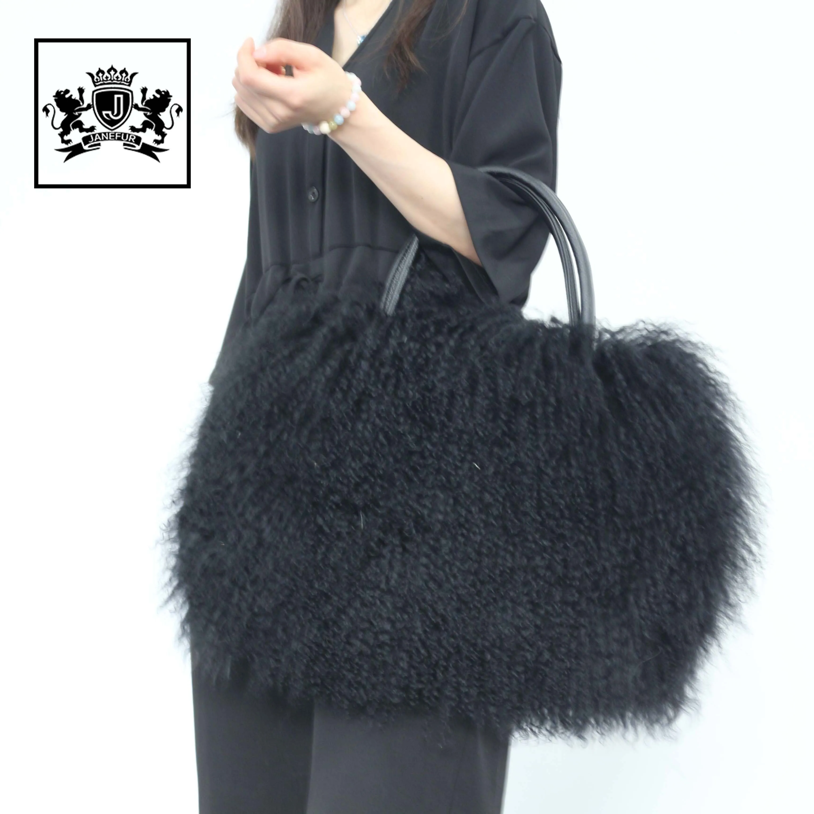 fluffy sheep bolsa