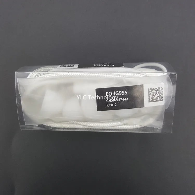 
 Для samsung s8 s9 note9 тяжелый бас наушники EO-IG955 конструкция не допускает перехлестывания шнура вкладыши проводные наушники с микрофоном и регулятором громкости  