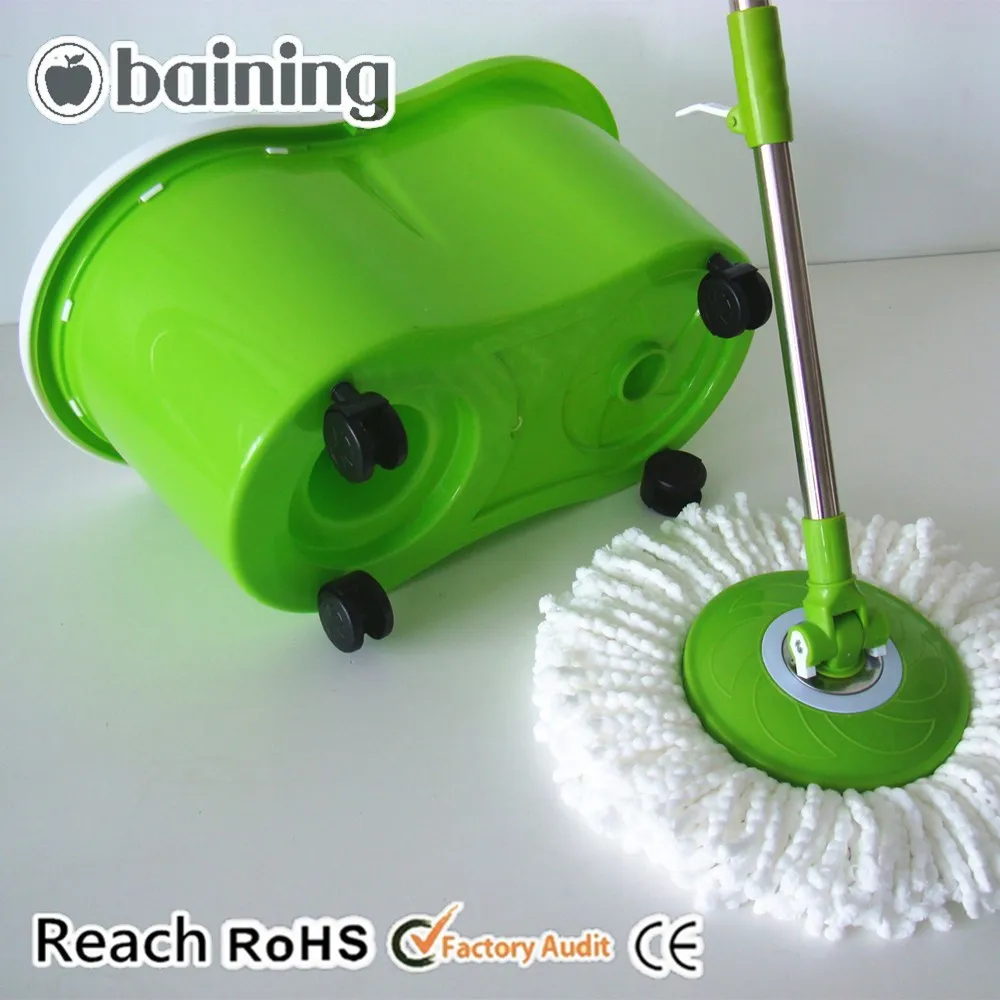 Пешеходу уборка дома продукты 360 ручной пресс дважды спин сс с колесами