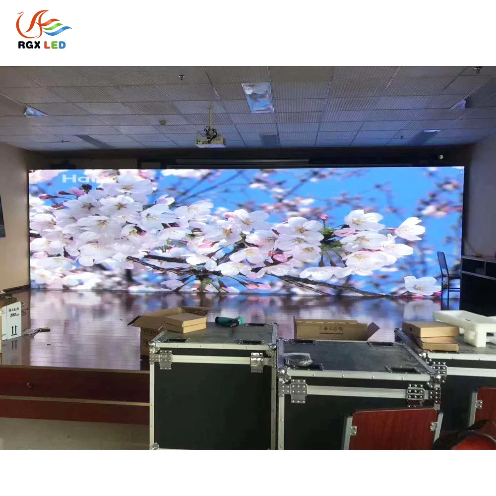 
RGX Most popular HD LED display panels P2.976 P3.91 P4.81 LED video screen with 3840Hz 