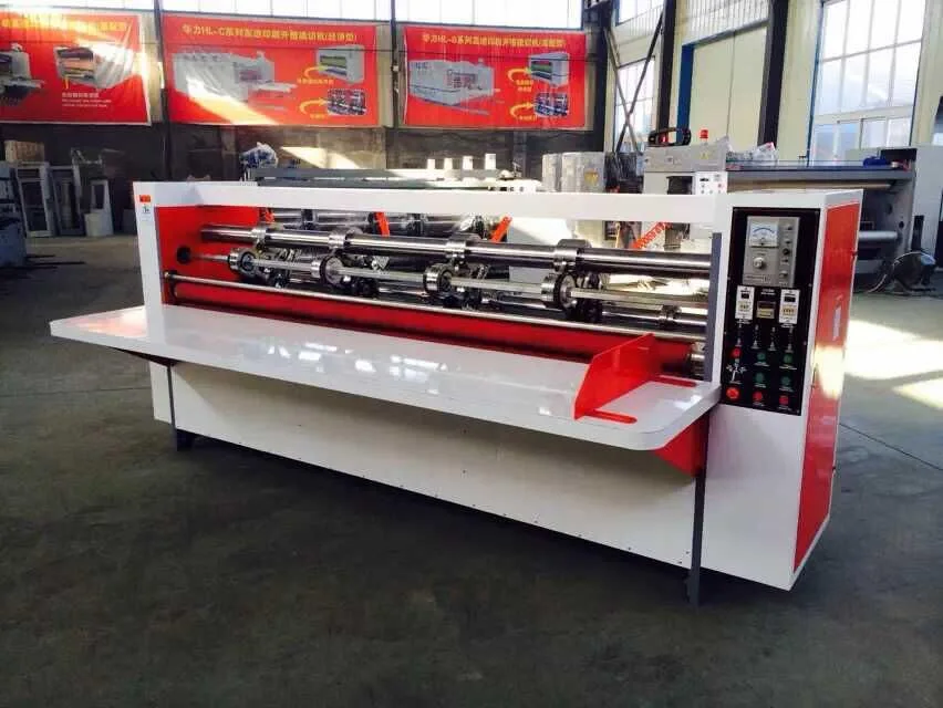 Semi Automatic Thin Blade Slitter, Corrugated Cardboard Slitter Scorer Machine