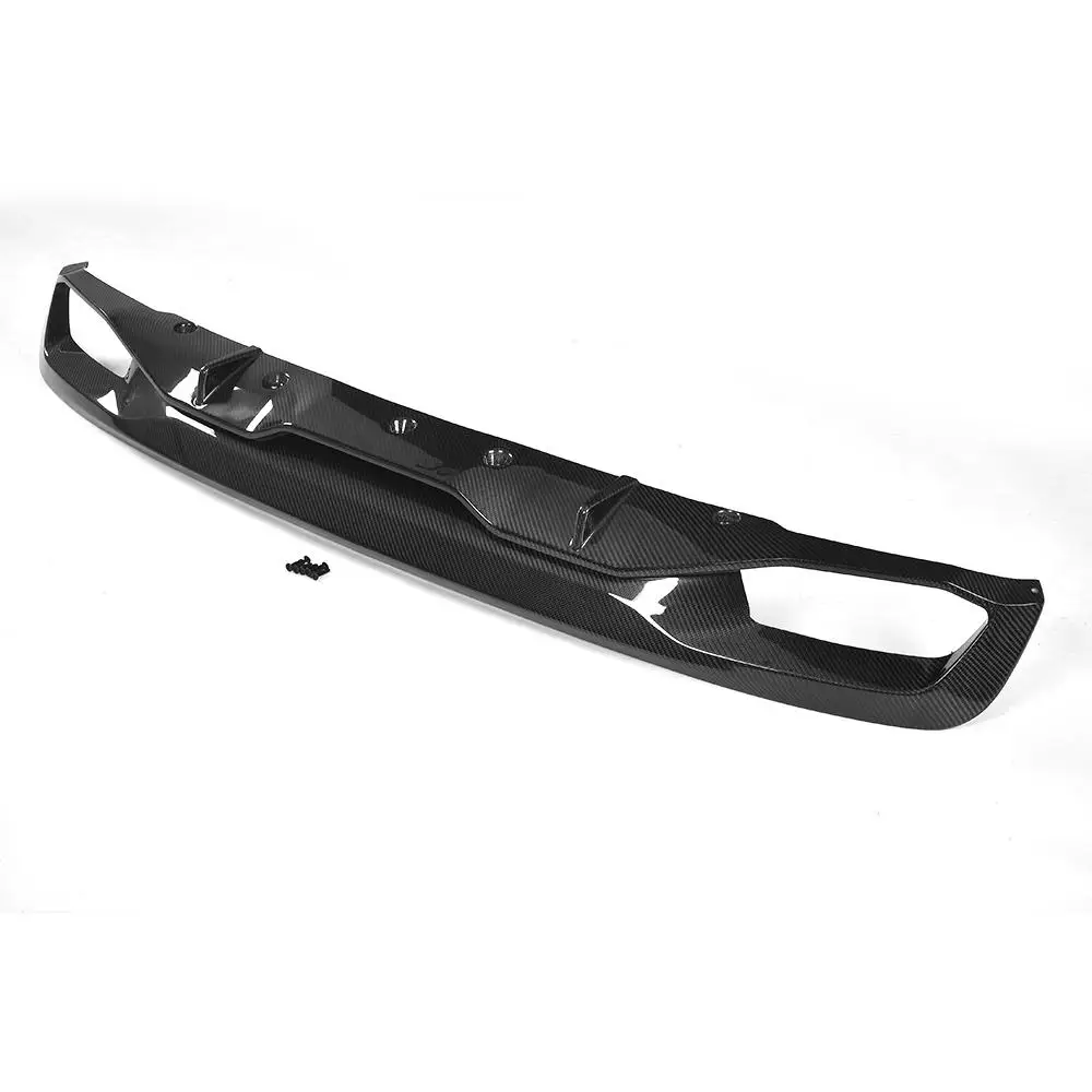 5 Series Carbon Fiber Rear Diffuser Lip Spoiler for BMW G30 530i 540i 2017 2018 Rear Diffuser