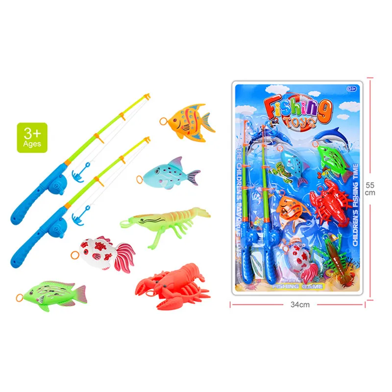 New toy kids plastic fish rod
