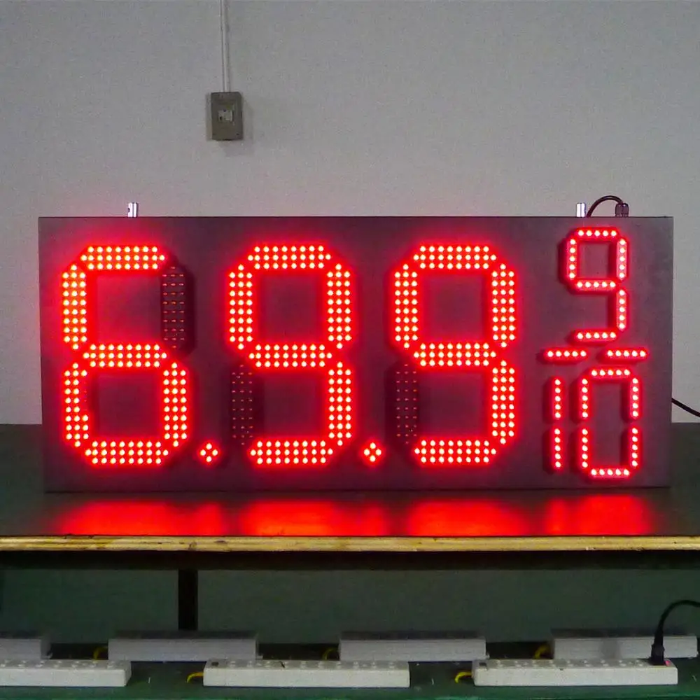 12 Inch Large 7 Segment Led Display Big Seven Segment Led Number Display