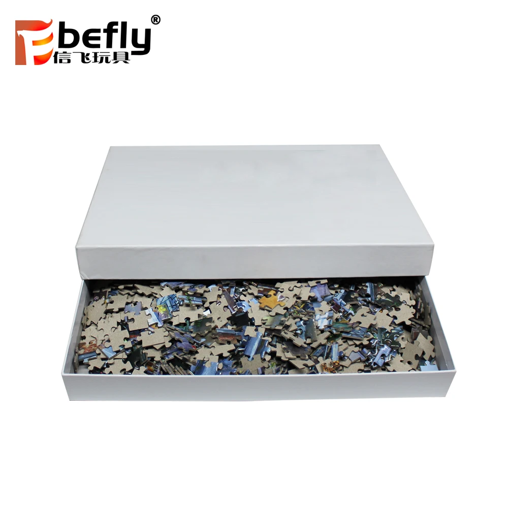FSC Certificate Custom Photo A1 A2 A3 A4 Sublimation Blank Jigsaw Puzzle Wholesale