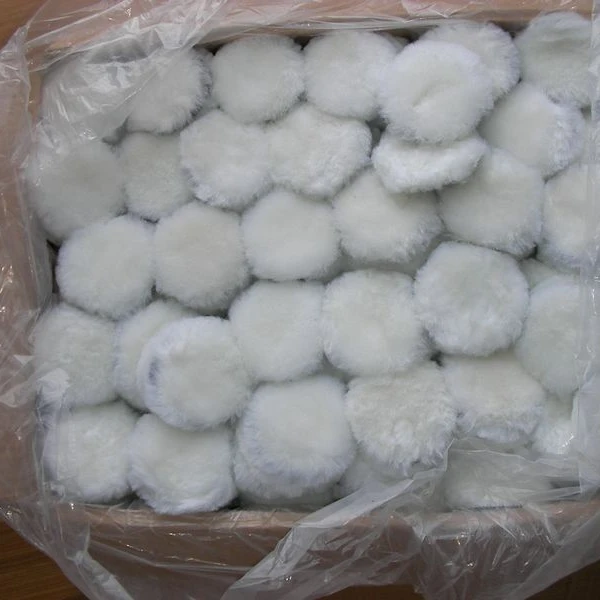 Набор шерстяных войлочных полировочных насадок для кузова автомобиля 2 шт. 5