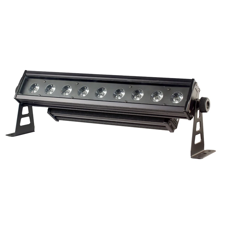 9x12W RGBWA UV 6in1IP Rated Pixel Control Outdoor Facade Lighting LED Linear Wall Washer Light