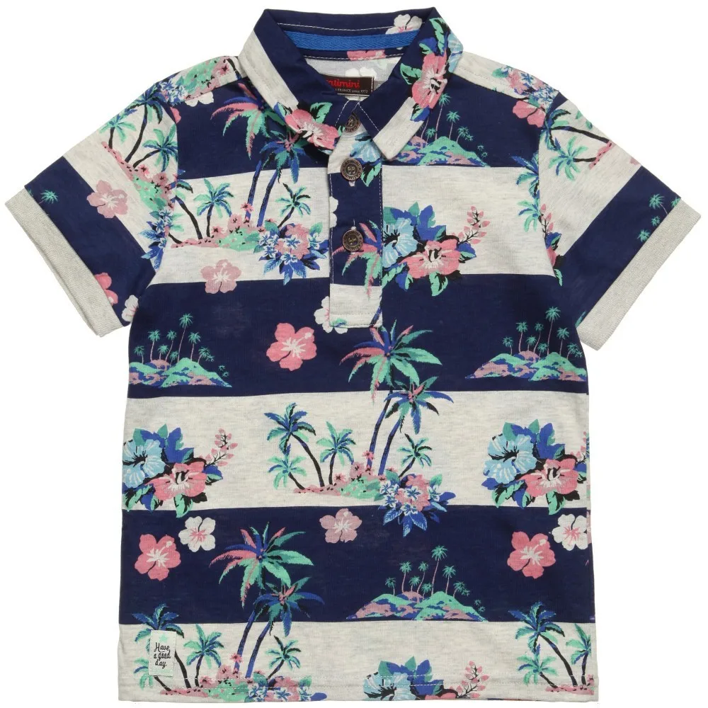 polo shirts hawaiian print