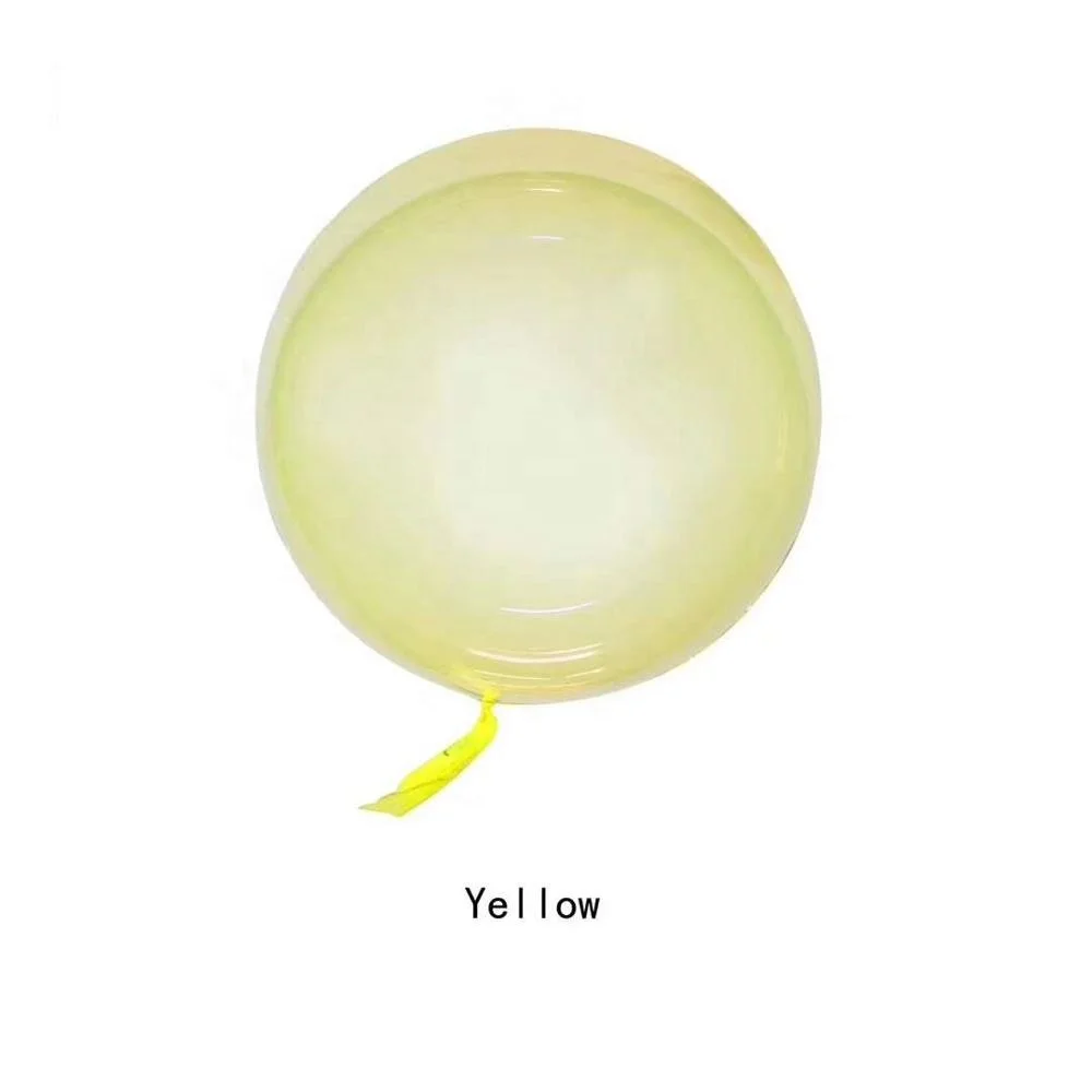 
Высококачественный гелиевый Наполнитель из ТПУ, Новое поступление, Китай, прозрачные цветные шары bobo, прозрачные воздушные шары 
