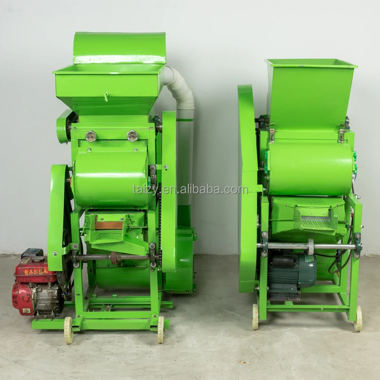 Peanut Threshing Machine Groundnut Sheller Machine diesel Engine Driven Peanut Sheller
