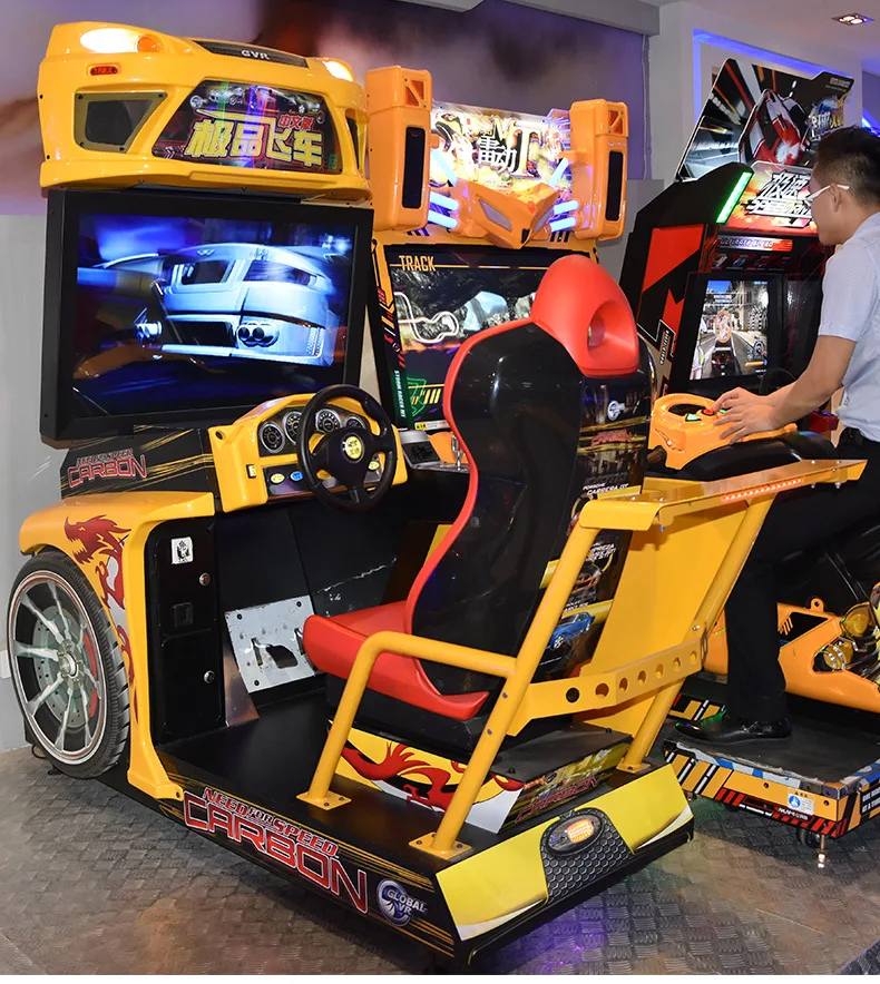 Hotselling Coin Operated Arcade Need for Speed Carbon Car Racing Video Draving Simulator Game Machine for Sale