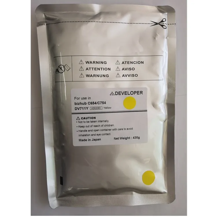 Bizhub 654 754 C654 C754 DV711 Developer Japan - Compatible Toner