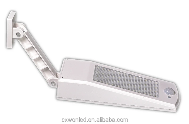 4500mAh PIR Sensor Motion Sensor Solar Street Lamp Angle Adjustable Outdoor Led Solar Garden Light