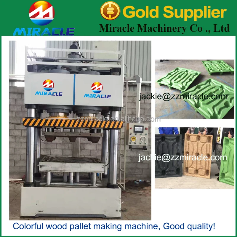 Free Fumigation Compressed Wood Pallets Machine