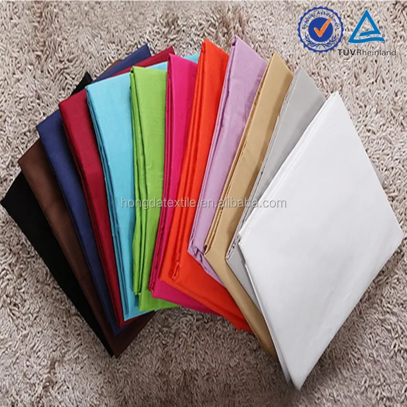 High Quality Luxury Multi Color& Sizes 100% Cotton Bed Fitted Sheet