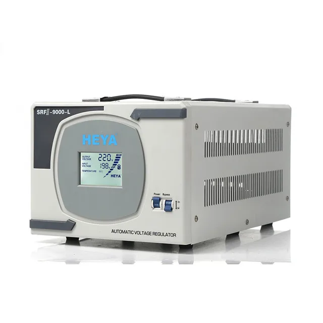 Relay Type Lcd Display 80-260V Input 10kva Stabilizer Single Phase 5000 Watt AC Automatic Voltage Regulator