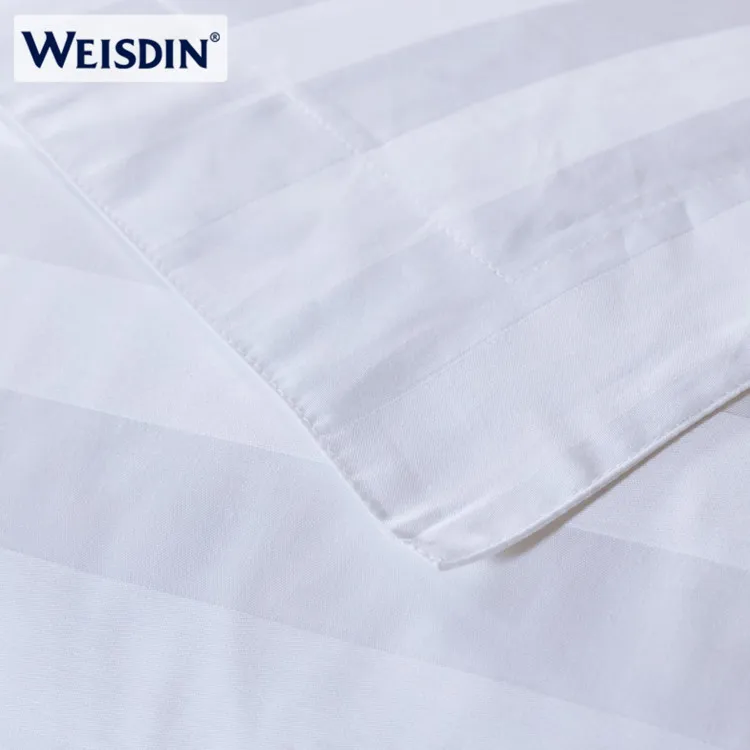 Оптовый заказ белый пару наволочек отель 300 нить хлопок сатин