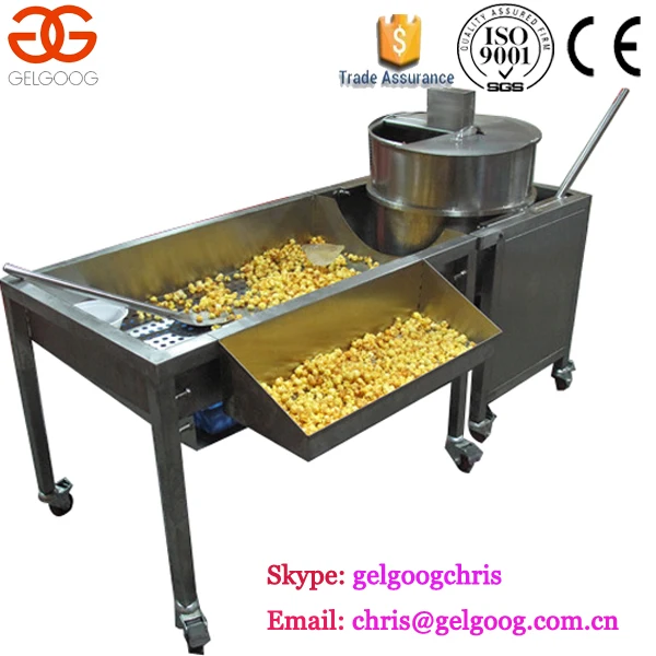 Commercial Gas Heating Flavored Popcorn Ball Making Machine
