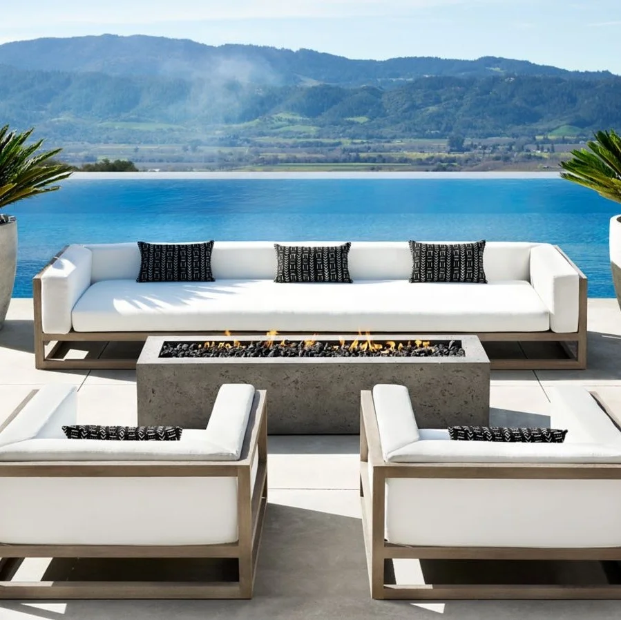 Royal Botania Teak Vigor Lounge Sectional - Designer & Luxury Outdoor  Furniture at Cassoni