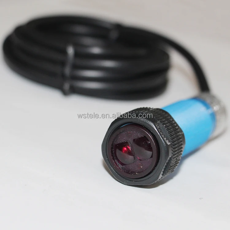 Водонепроницаемый пластиковый фотоэлектрический сенсорный переключатель G18 NPN PNP NO NC AC DC IP67