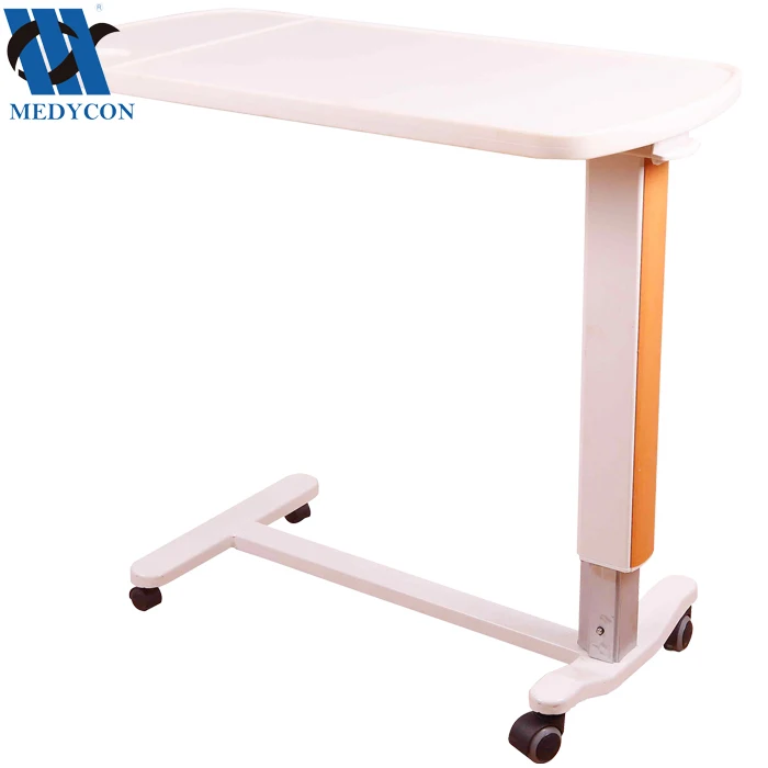 BDCB26 Height Adjustment Overbed Bedside Table With Air Spring