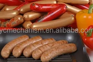 
Машины для изготовления колбасы с различными колбасными оболочками 