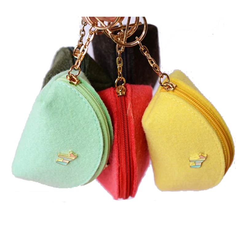 10PC Chinese STYLE SILK FORTUNE COOKIE COIN PURSE Colorful Case Squeeze Ring Bag