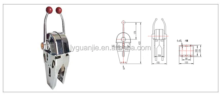 GJ1107A Morse Marine Double/single Control Lever for Boat From China Supplier