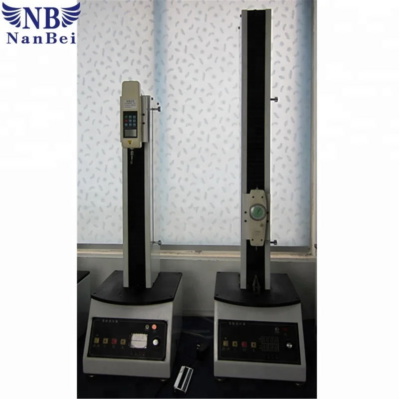 Высокоточная электрическая Вертикальная испытательная стойка с одной стойкой для 500N