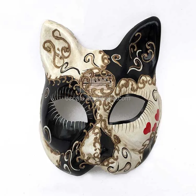 Venetiaanse Vrouwen Sexy Zwarte Fancy Kat Oogmasker Buy Decoratieve Eye Maskers,Kat Masker,Fancy Kat Masker Product on Alibaba.com