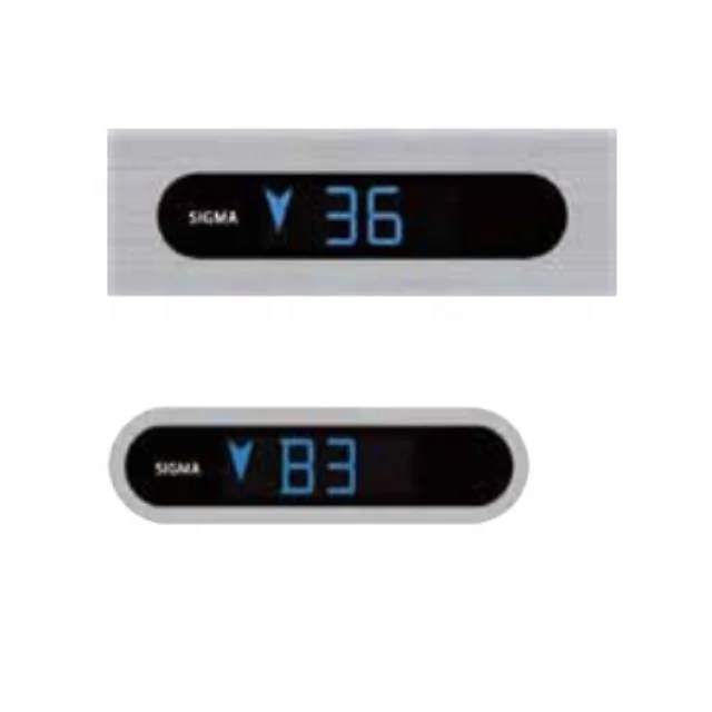 2021 POPULAR ELEVATOR HORIZONTAL HALL LANDING DOOR INDICATOR WITH ACRYLIC DESIGN TRANSOM DISPLAY