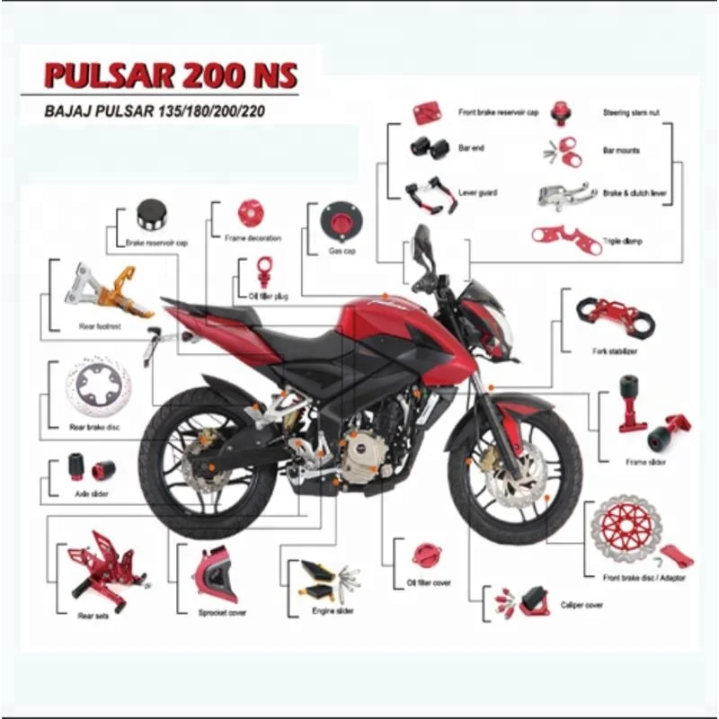 Pulsar 200 old model parts sale