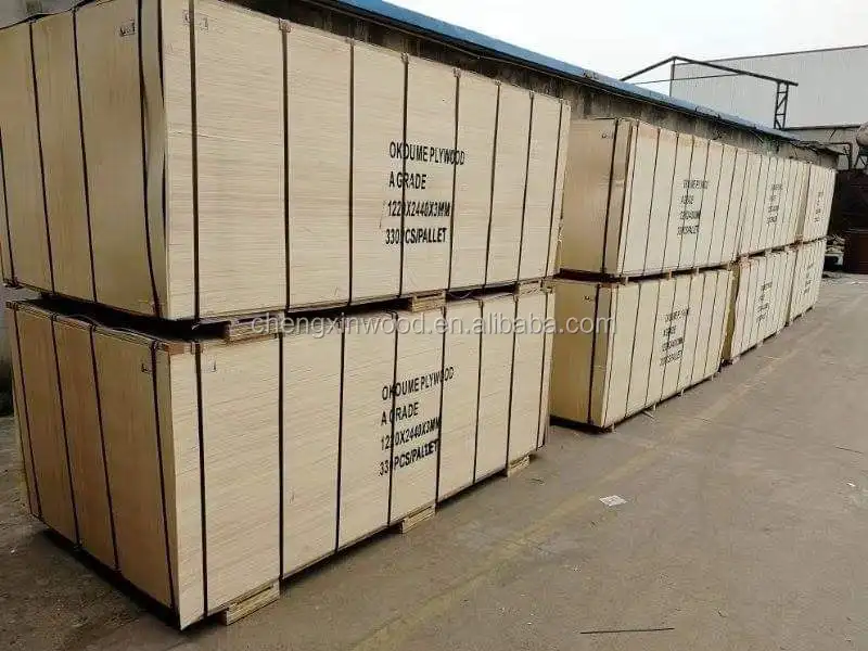 Wood Ribbon Grain Melamine Plywood Factory / Distributor / Manufacturer
