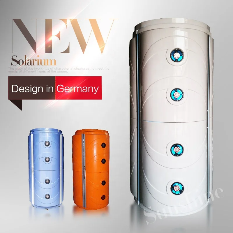 
 Germany Rubino tanning collagen lamp  sunbath tanning beauty booth for deep bronze skin  