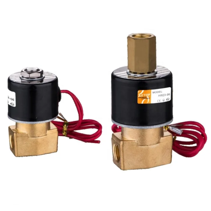 HW Series Two-Position Two-Way Solenoid Brass Valve