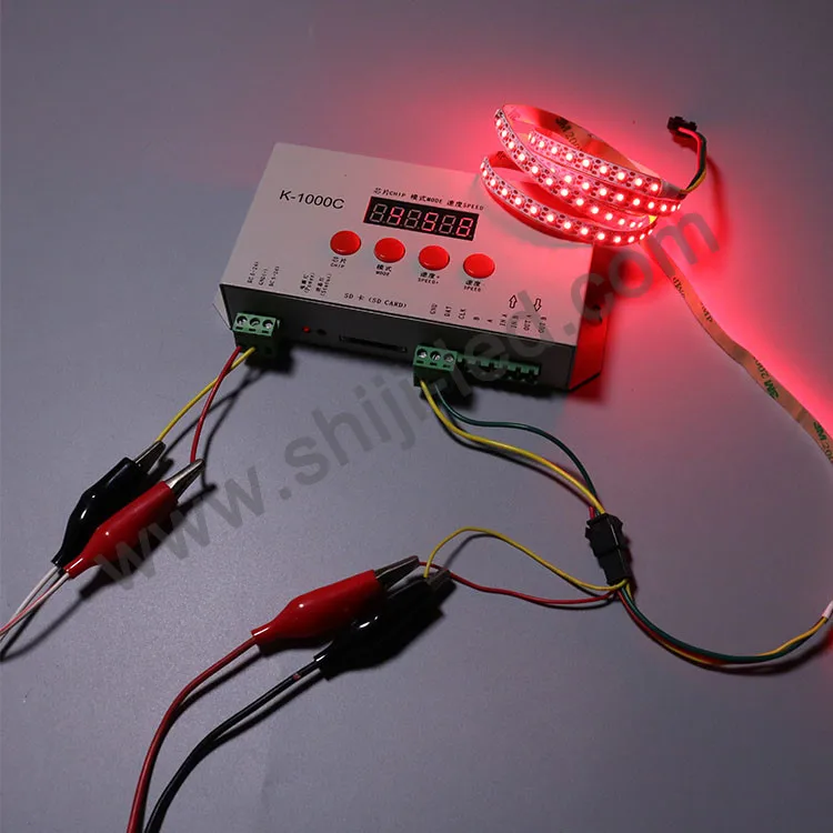 Sd Card Ucs1903 Ws2801 Ucs512 Dmx Ws2811 2048 Pixel Led Controller t 1000s