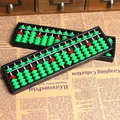 Plastic Abacus Arithmetic Soroban 15 Digits Kids Maths toys Chinese abacus toys abacus educational green color
