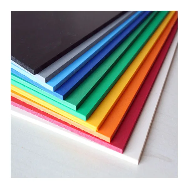 3mm Thickness 0.5 Density 4x8ft Light Weight Fireproof PVC Foam Board for Advertisement