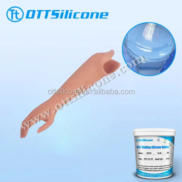 Silicone Rubber for Life Casting Artificial Body Part Making