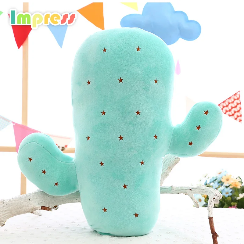 stuffed cactus pillow