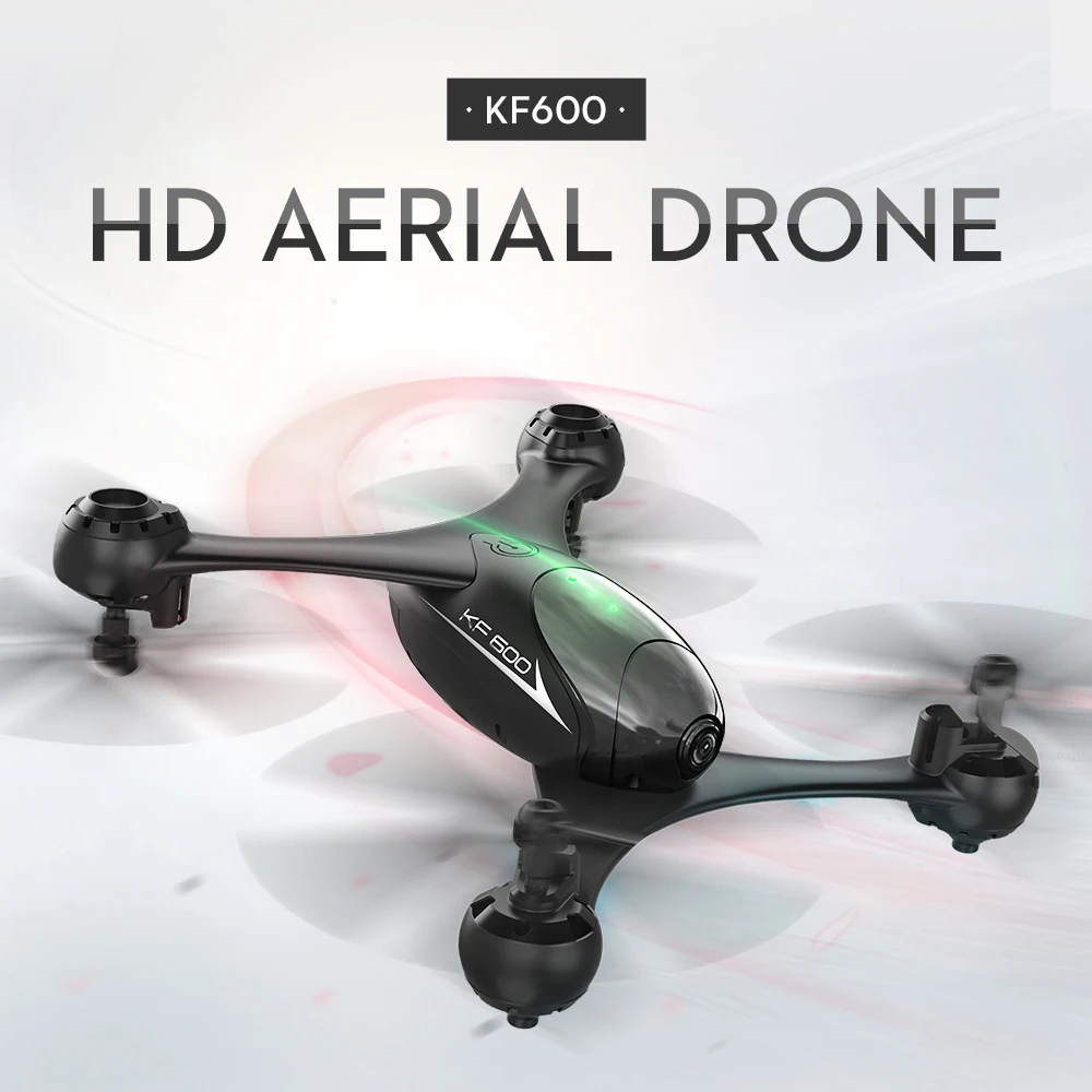 KFPLAN KF600 FPV Follow Me RC Quadcopter Drone With Wifi 720P Hd Camera Optical Flow Vehicle Dron VS Visuo XS809 Remote Control