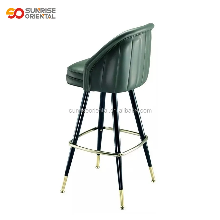 High Quality bar Stools Wood and Leather bar Stool Factory Sale Directly