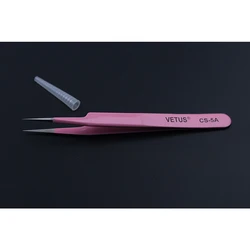 Пинцет для наращивания ресниц из нержавеющей стали с индивидуальным логотипом