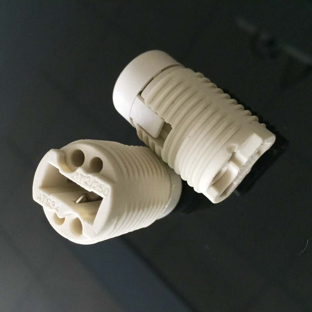 Portalampada In Ceramica G9, Attacco In Ceramica Per Lampada Alogena