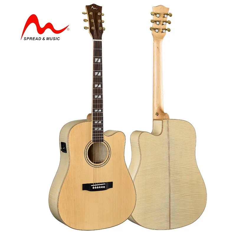 maple acoustic guitar