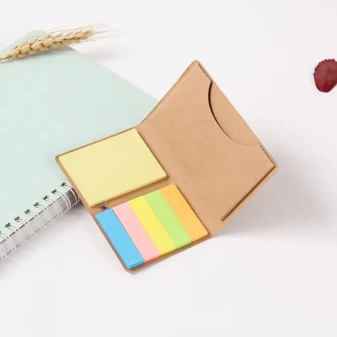 Colored Index Home and School Supplies Sourcemall Colored Index Sticky Notes 6 Sets Unique Earthy Colors Sticky Notes for Office