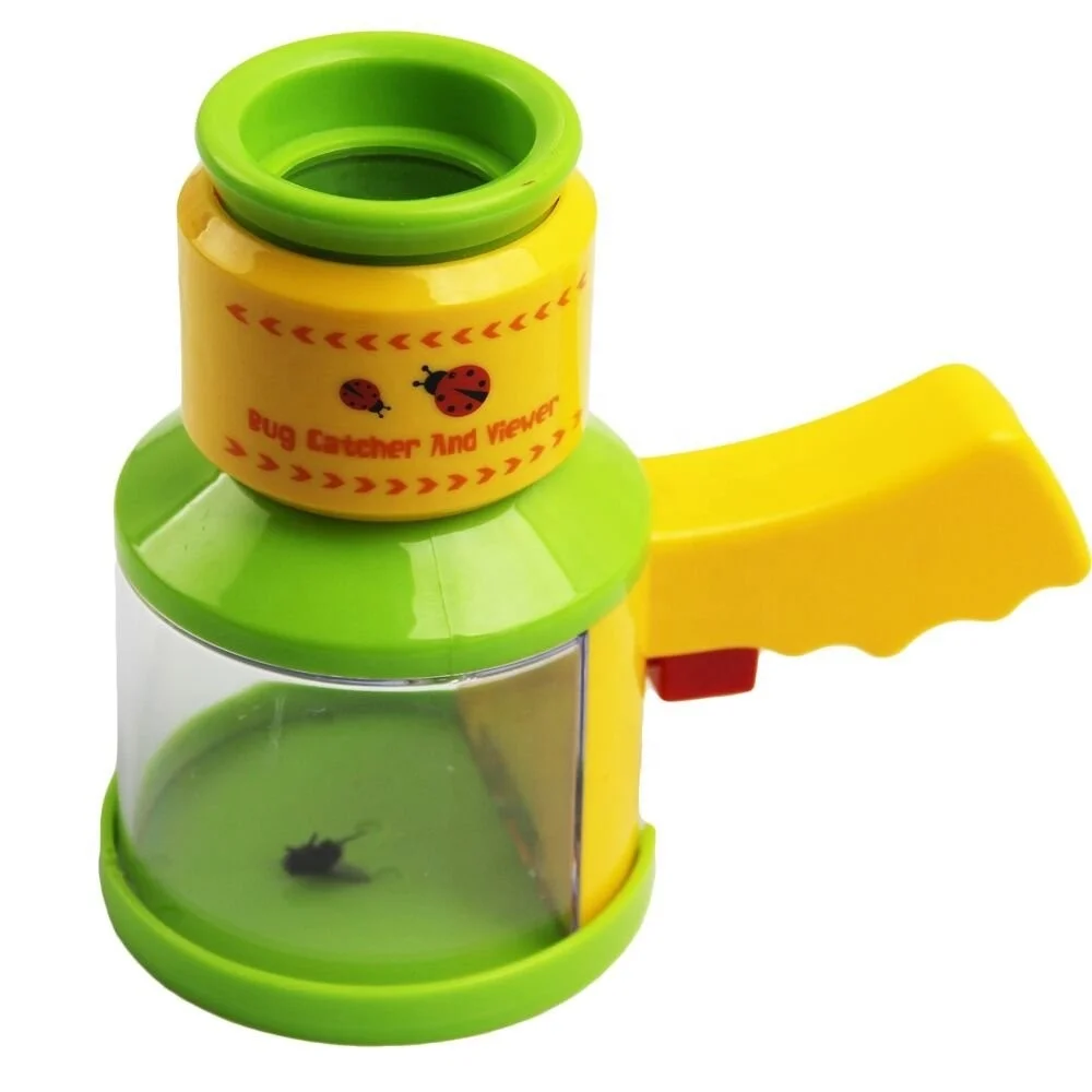 Haierc Bug Catchers and Viewer Bug Collecting Insect Microscope Magnifier Nature Exploration Tool Toys for Kids Children KCBZQ001US