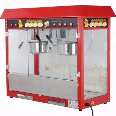 Electric Popcorn Maker Popcorn Making Machine Commercial Popcorn Machine Pop Corn Machine with 2 Pots